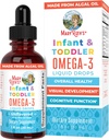 MaryRuth Organics Infant と Toddler Omega-3 Liquid Drops by | 200mg DHA と 2mg EPA サービングあたり | 全体的なウェルネスと健康開発 | フラヴール | 1 Fl Oz