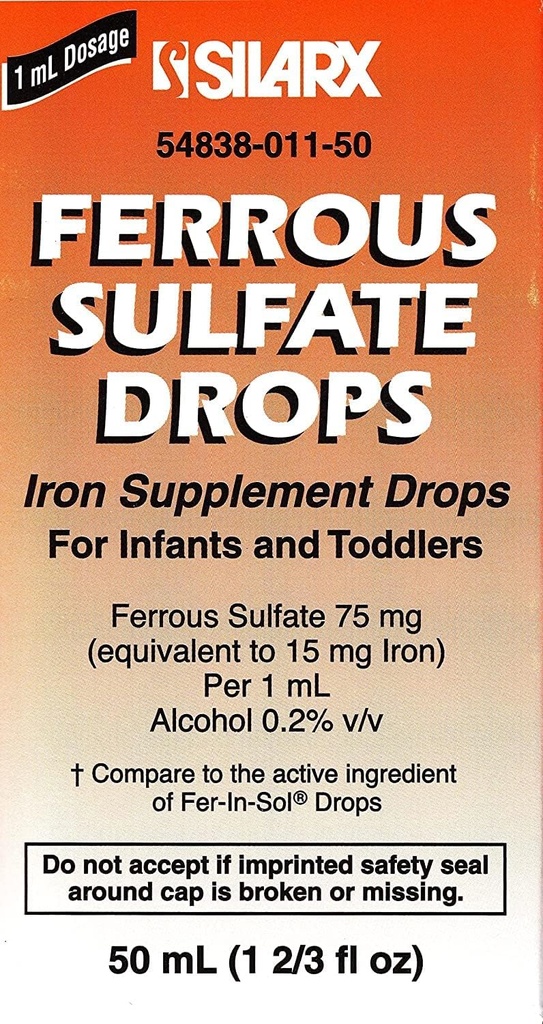 深刻な SULF DROPS 15MG/ML*SIL 50のML