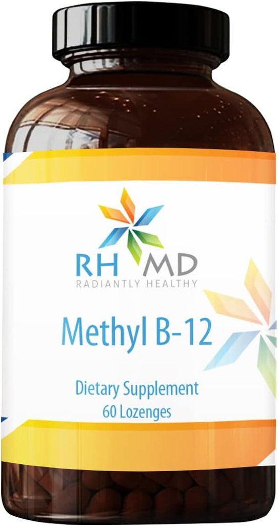 RHMD のメチル B-12 の Lozenges - 5000mcg B12 の Methylcobalamin のメチル B12 - ビーガン ビタミン B12 の食事療法の補足-非 GMO (60 の速い分解の Lozenges)