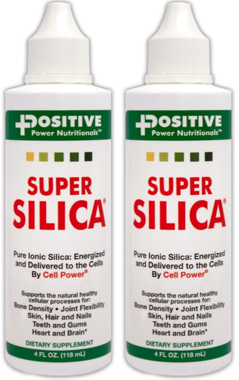 スーパーシリカ液体コンセントレート、4オンス。 びん(2のパック) -最も高い吸収、コラーゲン プロデュースは、健康な骨密度、接合箇所の柔軟性、皮の毛および釘、4 ozを支えます。 以上を作る 68 クォート