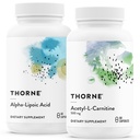 THORNE - 酸化防止NerveサポートDuo - アルファリポ酸&アセチル-L-カルニチンバンドル - 60のサービング