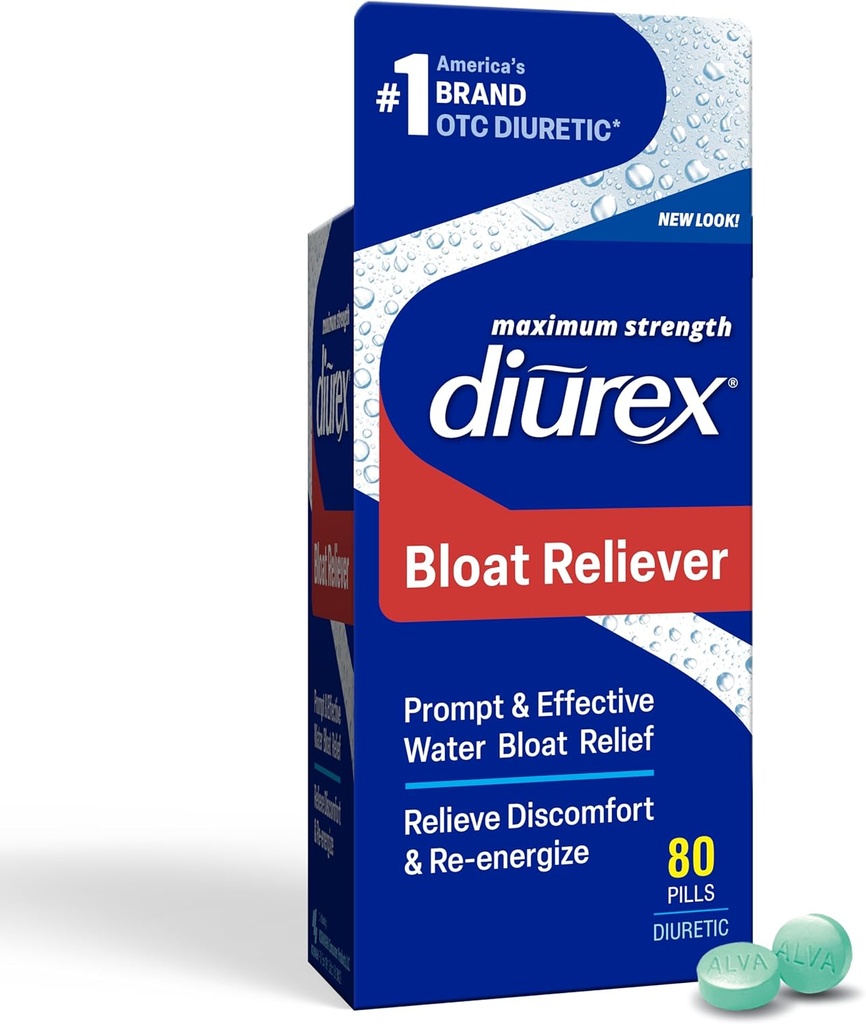 Diurex Ultra Re-Energizing水丸薬 - 水の血栓を取り除きます - よりよく感じて下さい及びより少し重 - 80の計算
