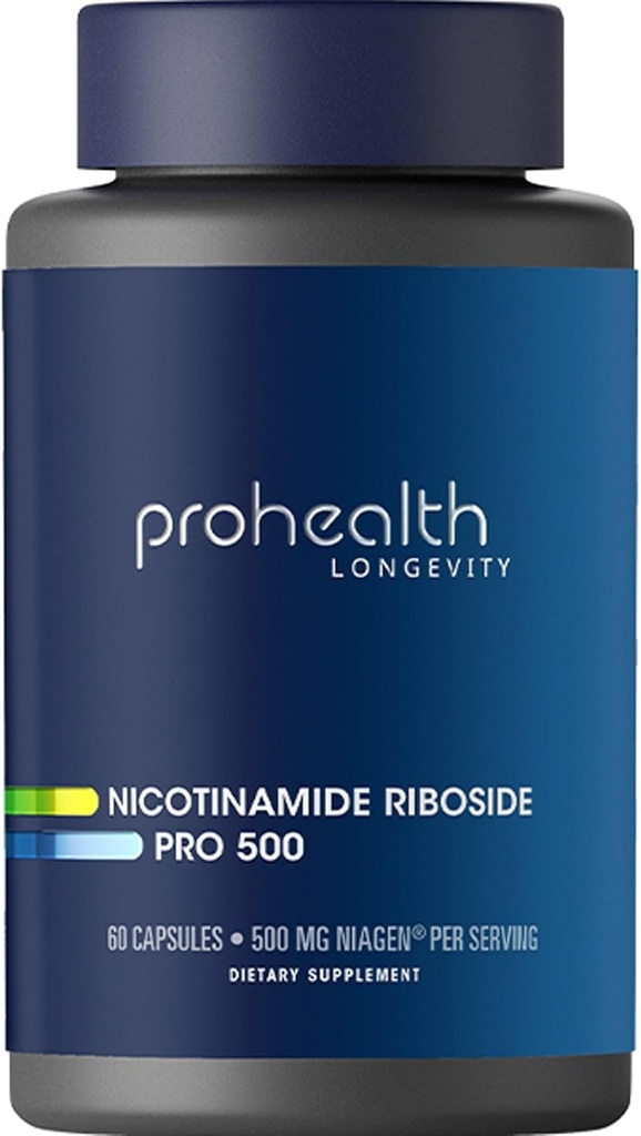 ProHealthニコチンアミドリボシドプロ500。 特許取得済みのNR Niagen 500mg Plus 250mg TMG。 NAD +サプリメントはNAD +をブーストします。 300研究で証明されるNRサプリメント。 30 サービング