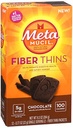 Metamucil繊維の薄い、チョコレート、12のパケット、9.3のoz - 2のパック