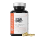 LES Labs Thyroidサポート - メタボリックヘルス、甲状腺ホルモン生産、エネルギー&フォーカス - ヨウ素、Lチロシン、アシュワガンダ、セレン&ターメリック - 非GMOサプリメント - 60カプセル