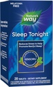 Nature's Way Sleep Tonight、Resful Sleep*を促進するためのストレス還元式*、AshwagandhaとL-Theanine、Melatonin無料、ビーガン、28錠(5月Varyのパッケージング)