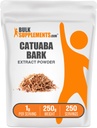 BulkSupplements.com Catuaba Barkエキスパウダー - Catuaba Barkパウダー、ハーブサプリメント - ビーガン&グルテンフリー、サービングあたり1g、250g(8.8オンス)(パッケージ1)