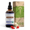 Tribe Cramp Bark USDA Organicの秘密 | アルコールフリーエキス、高効力ハーブドロップ | 100%認定オーガニックCramp Bark(Viburnum Opulus)ドライバーク4オンス製