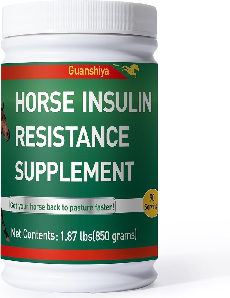 馬のためのインシュリンの抵抗の補足-馬の腹膜炎の処置-Naturalの腹膜炎の草の粉及び慢性の腹膜炎、1.77lb (90日の供給)