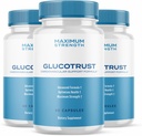 Ark Labs(3パック)Glucotrustアドバンストフォーミュラサプリメントカプセル - グルコトラストマックスカプセル最大強度サポートサプリメントピル(180カプセル)