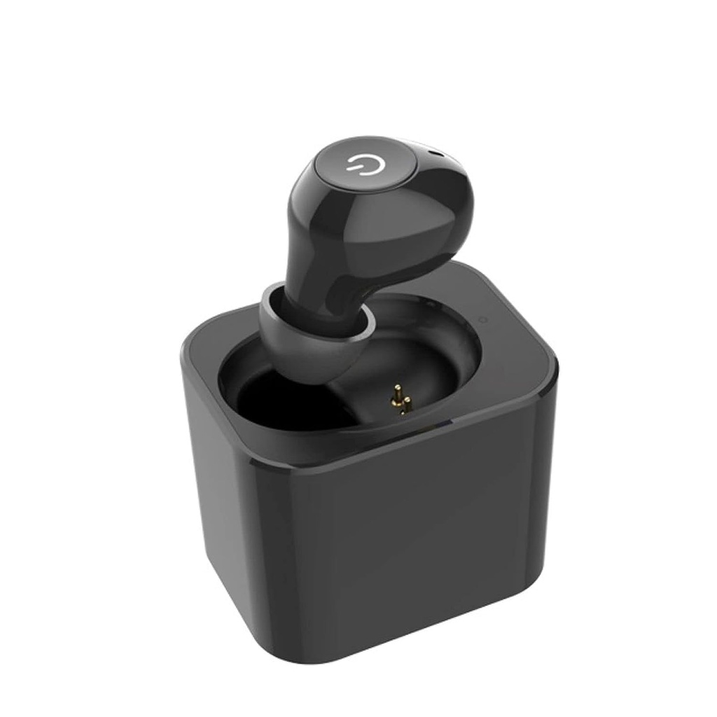 シングル補聴器ブラックデジタル補聴器をシニアにサポートして、補聴器を右または左のイヤホンに1チャンネルの補聴器を1つ使用 3モード