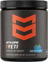 MTN OPS Yeti Pre-Workoutパウダーエナジードリンク(クレアチン、200mgカフェイン、BCAA、ベータアラニン、30サービングチューブ、ブルーラズベリー)