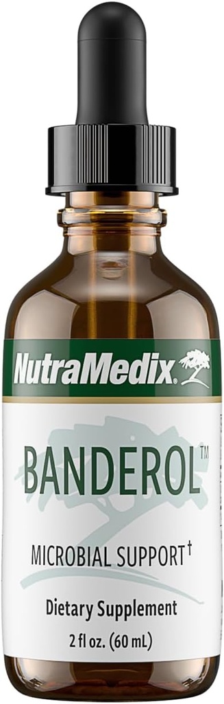 NutraMedix Daily Immune Support Supplement - Banderol Herbal Supplements for Immune System Support - Vegan Tincture - Bioavailable Otoba Bark Extract Liquid Drops (2 oz/60 ml)