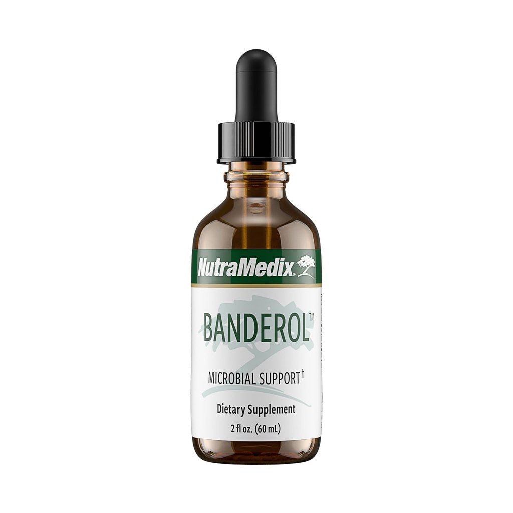 NutraMedix毎日の免疫サポートサプリメント - 免疫システムサポートのためのBanderolハーブサプリメント - ビーガンチンチュール - Bioavailable Otobaバークエキス液体ドロップ(2 oz / 60 ml)