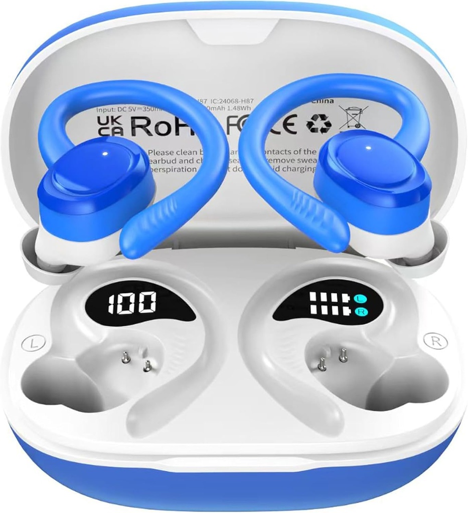 無線Earbud Bluetoothの耳芽、防水LED表示IPX7