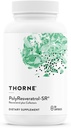 THORNE - ポリレスベラトロールSR - 健康な老化のためのトランスレスベラトロールサプリメント* - 60カプセル