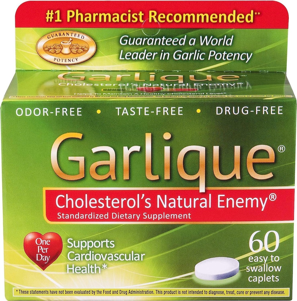 Garlique Garlic, Caplets (Pack of 6)