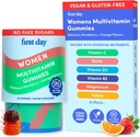 FIRST DAY Multivitamin for Women - Daily Womens Multivitamin Gummies - Vitamin A C D E B12, Magnesium, Zinc, Biotin – Vegan, Gluten Free Womens Vitamins - Hair Growth, Skin, Energy – 30 Day Supply