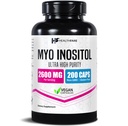 健康増殖ミオイノシトールサプリメント、2600mg | 200ベジカプセル | 超強度 | 女性のための健康的なオワリアンサポート | 女性のためのビタミンB8