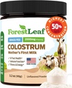 ForestLeafのColostrumの粉50% IgGの最も高い純粋な集中、Gutの健康、免疫サポートおよび筋肉回復のための草のFedのColostrumの補足、人のための牛のColostrum、Unflavored、45のサービング