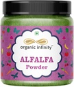 Alfalfaの草の粉(100グラム/ 3.5のOunce)の薬学のサティバ