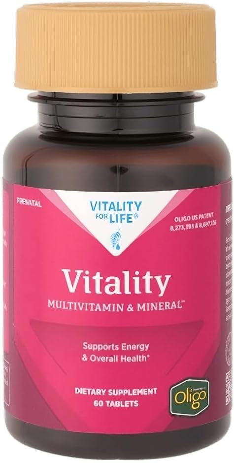 Melaleuca Multivitamin & Prenatal(Women)のミネラルサプリメント、Oligo(60錠)が機能する - エネルギーと全体的な健康をサポート