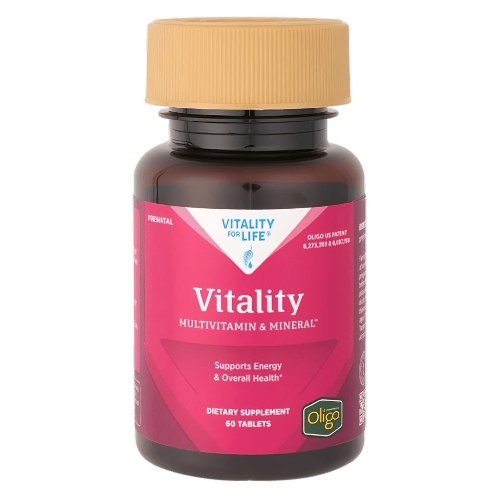 Melaleuca Multivitamin & Prenatal(Women)のミネラルサプリメント、Oligo(60錠)が機能する - エネルギーと全体的な健康をサポート