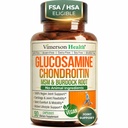 グルコサミンコンドロイチンMSM - グルコサミン硫酸1500mg、コンドロイチンとMSM - 軟骨、関節の健康と柔軟性のために - 90カプセル、ビーガン