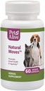 PetAliveナチュラルムーブメント - すべてのナチュラルハーブサプリメントは、猫と犬の腸の健康と規則性を促進 - 60ベジギーキャップ