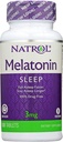 Natrol Melatonin 3 の mg の睡眠の時間解放の食事療法の補足は 100 ea を錠剤にします (4 のパック)