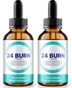 NutraRize(2 24 Burn Drops、All-Natural 24Burn Liquid Supplement、ヘルシーでアクティブなライフスタイルをサポートする公式栄養式、Gotasのレビュー(60サービング)