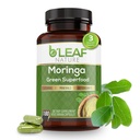 B'LEAF NATURE有機モリンガカプセル1000mg、180カウント - モリンガカプセルと免疫サポート、エネルギー&バランス - ビーガン、毎日のウェルネスのための非GMOサプリメント