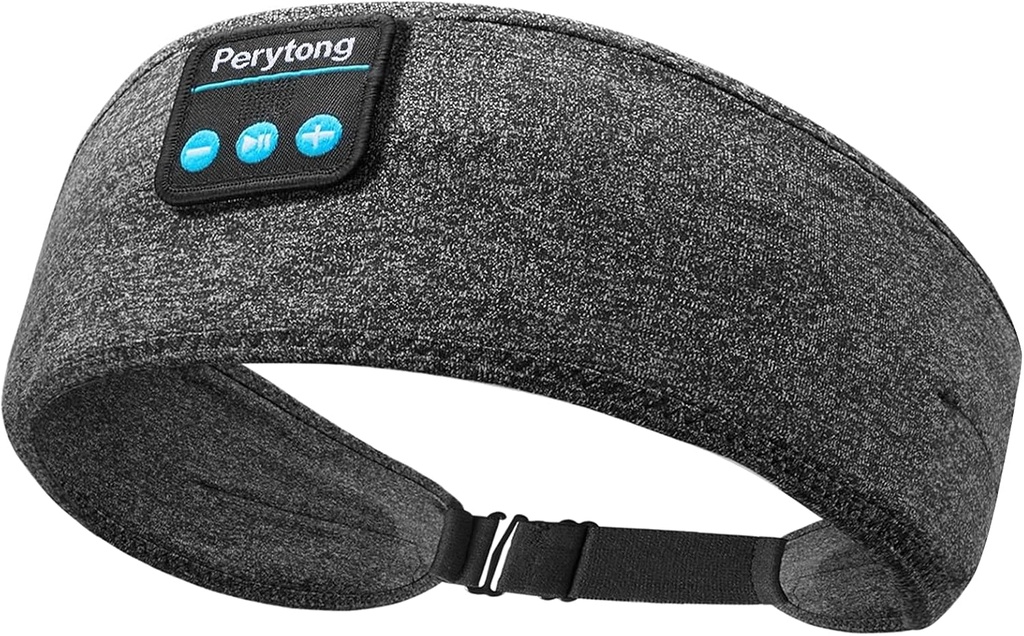 Perytongの無線睡眠のイヤフォン、睡眠のための調節可能な耳のマフ、薄いスピーカーが付いているBluetoothのヘッドバンド、ワークアウト、ヨガ、旅行、女性及び人のためのギフトのための睡眠のヘッドフォン