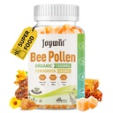 Bee Pollen 1000mgの砂糖の自由なグミ、w/Fenugreek、Royal Jelly、プロポリス、ビタミンE、免除及びスキン ケア、60の計算で豊富な女性のための有機性蜂のPollenのChewableの補足