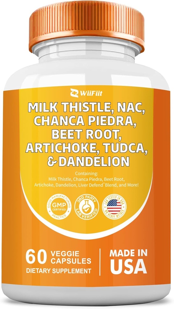 ミルクのThistle 3000mg NAC Chanca Piedra 2000mgのビートの根 2000mg Artichoke 2000mg Tudca Dandelionの根 1000mg 亜鉛矢のターメリックの修理補足の Chicory のミネラル補足 60 の計算
