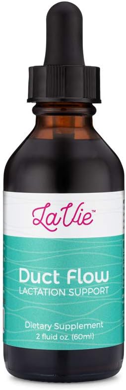 Duct Flow Lactation Support - Cloggedミルクダクトリリーフサプリメント、Harbal Breastfeedingサポートサプリメントは、 Breast EngorgementのリリーフとCloggedミルクダクト(2 Fl. Oz)のためのチンキ剤です。