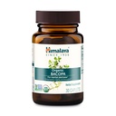 Himalaya Organic Bacopa - 記憶とフォーカスサポートのためのBacopa Monnieriハーブブレインサプリメント - USDA Organic、ビーガン、非GMO、グルテンフリー、750 mg、30カプレット