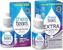 TheraTearsは乾いた目のための目の療法の目の低下を乾燥します、1.0 Fl Oz及び余分乾燥した目の療法の潤滑油は乾燥した目、0.5のflのozのびん、2の計算を乾燥します(1のパック)