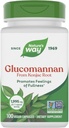 Konjac RootのカプセルからのNature's Way Herbal Glucomannan, フルネスのフィーリングを促進*, 1,995 mg / 3-カプセルのサービング, 非GMOプロジェクト検証, ビーガン, 100カプセル (パッケージ 5 月 Vary)