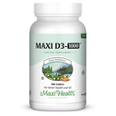 Maxi-Health ビタミン D3 1000 IU - 健康な筋肉機能、骨の健康および免疫サポート - 360 錠 - 大人のための最高のコシャサプリメント