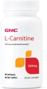 GNC L カルニチン 500mg は、メタボライズの長い鎖の脂肪酸、60 のカプセルを助けます