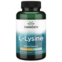 Swansonのアミノ酸の自由形態Lリジン500のミリグラム100のカプセル