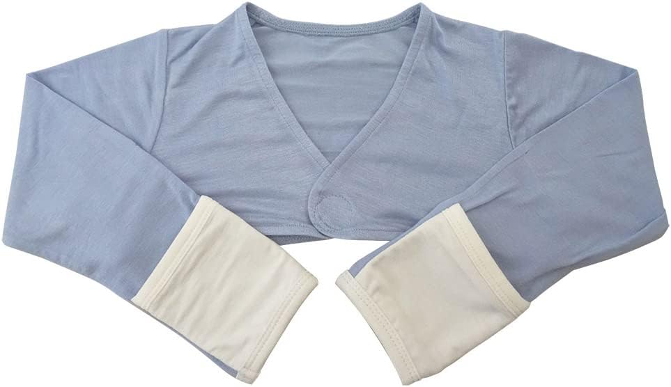 亜鉛-Filled Rayon Eczemaの表面の反傷の袖カバーベスト(24か月のBule)