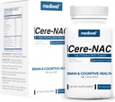 Cere-NACアドバンストブレインサプリメント - 認知&メンタルクラリティサポート - NAC、グリシン、アルファGPC、シチコリン、L-テアニン、ホスファチジルセリン、ビタミンB、アルファリポ酸 - 米国製