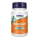 NOWサプリメント、セレン(L-Selenomethionine)100 mcg、エッセンシャルミネラル*、100錠