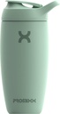Promixxの追求のシェーカーのびんはステンレス鋼の水差しおよびシェーカーのコップ、18ozのSeagrassの緑を絶縁しました