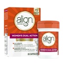 Align Probiotics、女性の二重行為、女性のための腟のプロバイオティクス、腟の健康サポートのための女性のプロバイオティクス、消化器の健康のためのプロバイオティクス、28のプロバイオティック カプセル