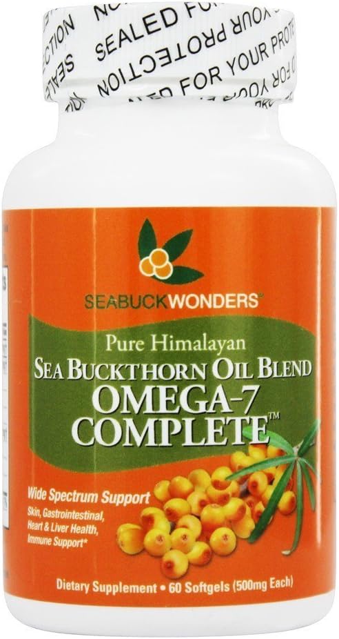 シーバックワンダーシーバックソーンオメガ7完全 - 500mg - 60Softgels