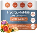 Hydralyte のレバー サポート + ミルクのこの薬、ターメリック、ジンジャー、Prickly の梨、急速な再水、(Blood のオレンジのジンジャー、40 のサーブのたらいのためにフォーミュレートされる緑茶のエキスが付いている電解物の組合せ)