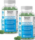 Awan Thyroid Support Gummies博士によるAmireは、Thyroid、Kellp、Selenium、Ashwagandhaの健全な機能を推進し、エネルギー、免疫、メタボリズム、120ct、60day供給を改善する